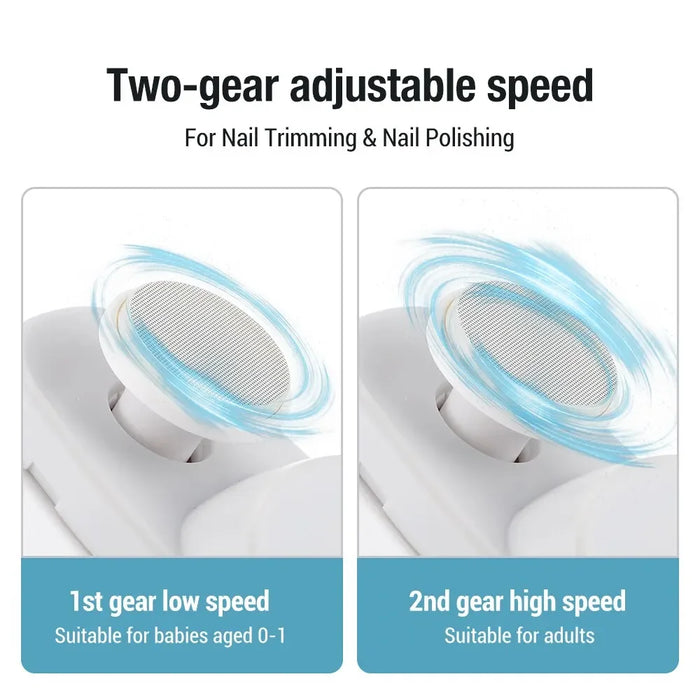 Tagliaunghie elettrico rettifica e lucidatura 2 in 1 smerigliatrice per unghie automatica portatile multifunzionale strumento elettrico per Manicure