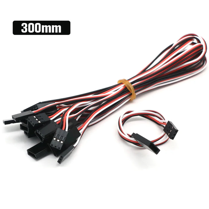10 pz/lotto 10cm 15CM 30CM 50CM 100CM cavo di prolunga Servo RC cavo 150mm cavo JR all'ingrosso