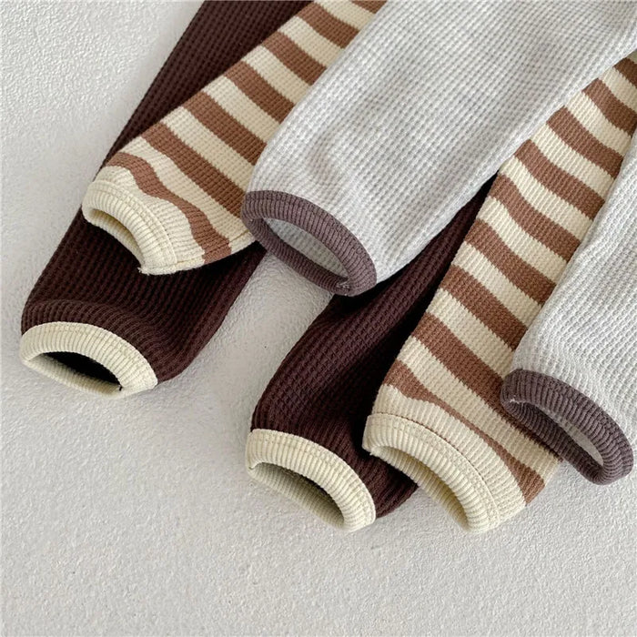 0-3T Infant Newborn Kid Baby Boys Girls Clothes set Long Sleeve T Shirt Top pant suit Cotton New born 2pcs Outfits set