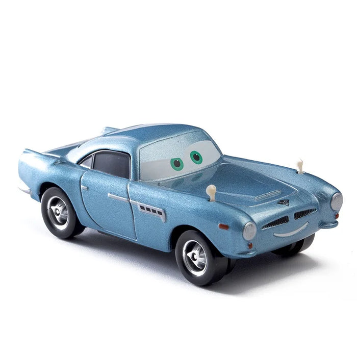 Auto Disney Pixar Auto Saetta McQueen Mater Jackson Storm Il Re Mater 1:55 In Lega di Metallo Auto Giocattolo Modello Giocattoli Per Bambini Regali