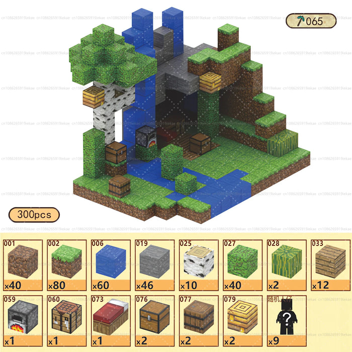 Blocchi magnetici Mine World Set cubo magnetico per ragazzo ragazza bambino età 3+ modello fai da te bambini stelo stelo giocattolo sensoriale regalo