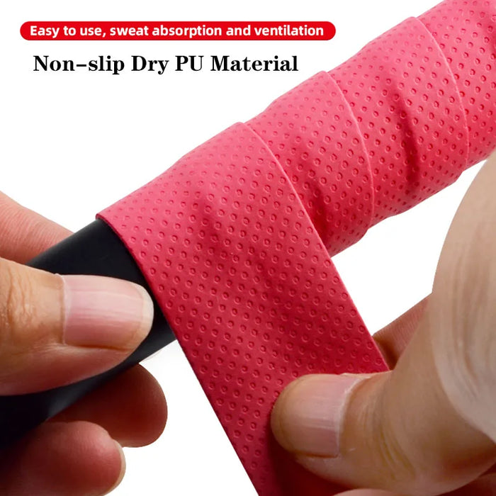 1 pz canna da pesca manico per racchetta cintura avvolgente assorbente cintura sudore nastro antiscivolo Badminton racchetta da Tennis impugnatura accessorio sportivo