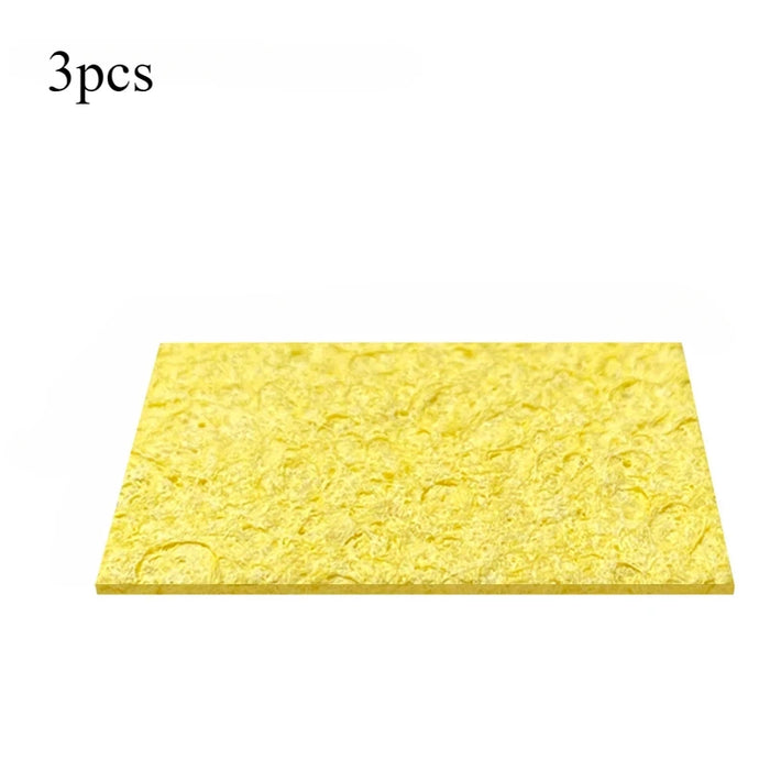 Soldering Iron Sponge Thickened Welding Iron Cleaning Sponge Sheet High Temperature Compression Thickened Wood Pulp Sponge