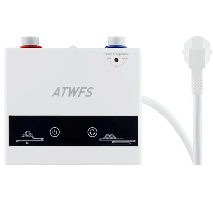 ATWFS Scaldabagno istantaneo 220V 4600W Riscaldatori elettrici portatili per bagno Doccia acqua calda e riscaldamento cucina domestica