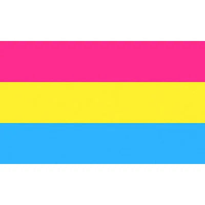 johnin 90x150 cm Bandiera panessuale omnisexuale dell'orgoglio LGBT