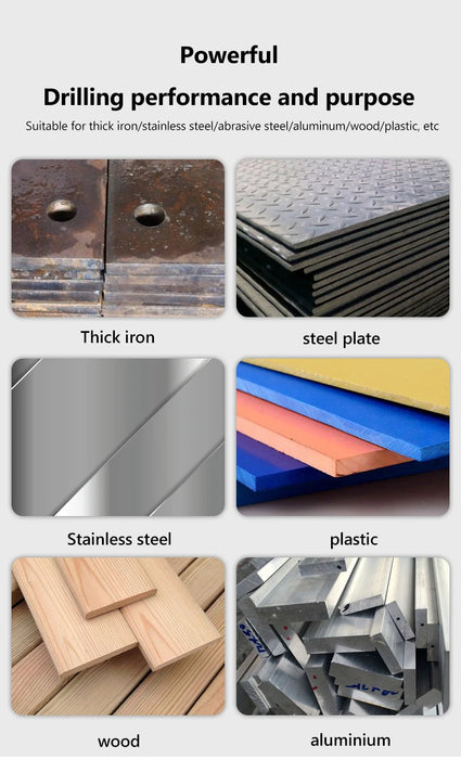 Punta da trapano elicoidale con codolo ridotto 1/2 '' con rivestimento in nitruro per metallo, pistola per foratura, punta da trapano HSS 12/13/14/15/16/17/18/19/20/21/22