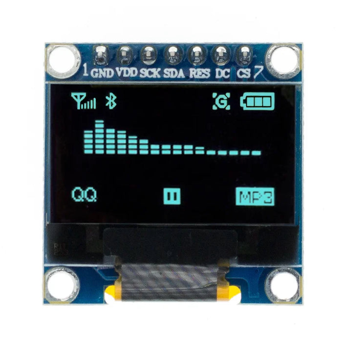 Originale 0.96 "OLED SPI/IIC I2C bianco/blu/giallo blu modulo OLED da 0.96 pollici 128X64 OLED LCD Modulo Display A LED Per ARDUINO