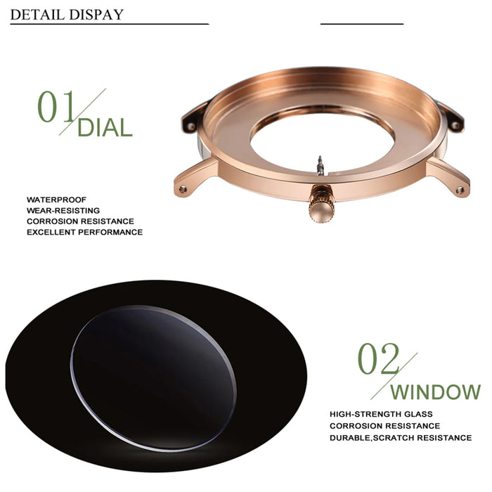 Drop Shipping A++++ Cinturino in acciaio inossidabile di qualità Movimento al quarzo giapponese Orologio da polso di lusso da donna completamente in oro rosa impermeabile