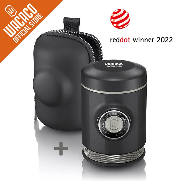 WACACO Picopresso Macchina per caffè espresso portatile, Macchina per caffè speciale, Caffè da viaggio a pressione da 18 bar, Regalo, Capodanno