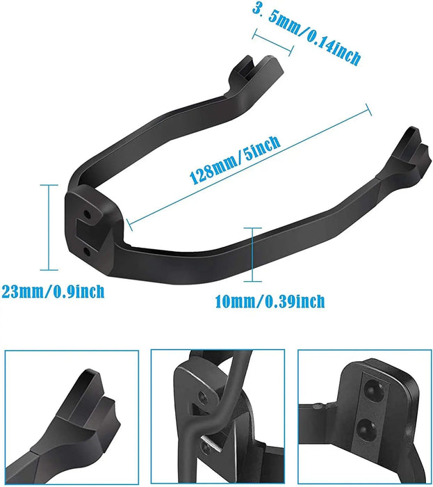 Durevole Scooter Parafango per Xiaomi Norma Mijia M365 M187 Pro 1S Scooter Elettrico Pneumatico Splash Parafango Fanale Posteriore Staffa di Protezione Posteriore Ala