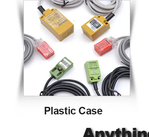 M8 1mm e 2mm Sensore di metallo a induzione Schermo induttivo Tipo di scudo Sensore Interruttore di prossimità LJ8A3 NPN PNP AC DC NO NC BX BY AX AY
