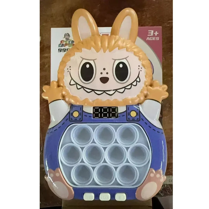 2025 Nuovo gioco di spinta rapida Pop Up Fidget Bubble Elettronico Pop it Pro Gioco leggero antistress Giocattoli per bambini adulti Regalo con scatola