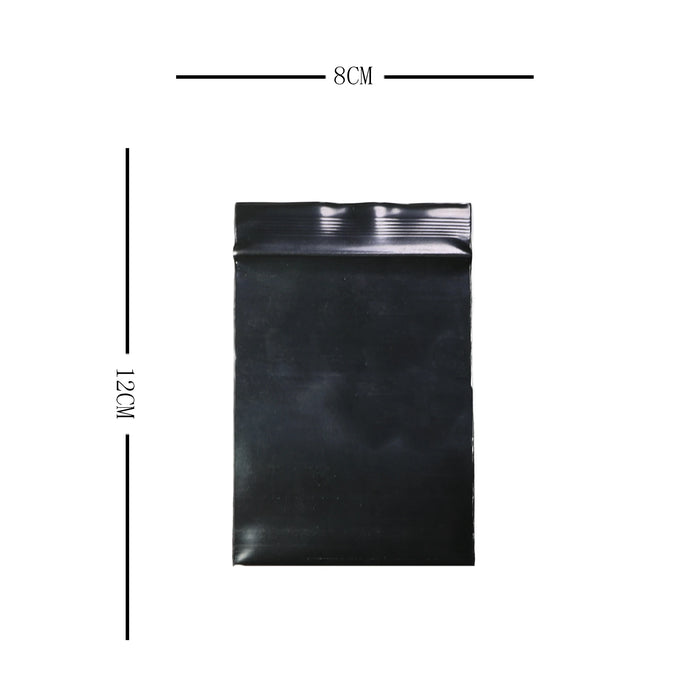 Sacchetti di plastica richiudibili con chiusura a cerniera in polietilene richiudibili da 100 pezzi