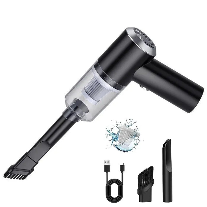 Aspirapolvere per auto Mini collettore di polveri portatile asciutto e bagnato elettrodomestici per la pulizia portatile Wireless a doppio uso per auto