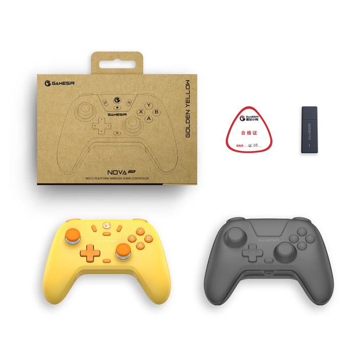 GameSir Nova Lite Controller Gamepad Wireless con Bluetooth, Dongle, cablato per Switch, Android, IOS, PC e giochi Steam