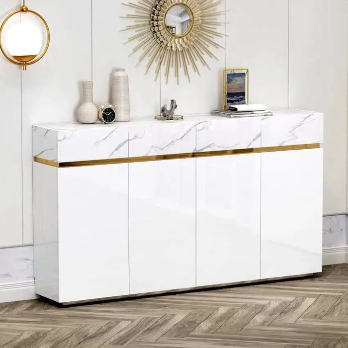 PVC Pearl Film impermeabile carta da parati stanza fai da te autoadesivo nero/bianco armadio cucina pasta lucida mobili adesivi murali