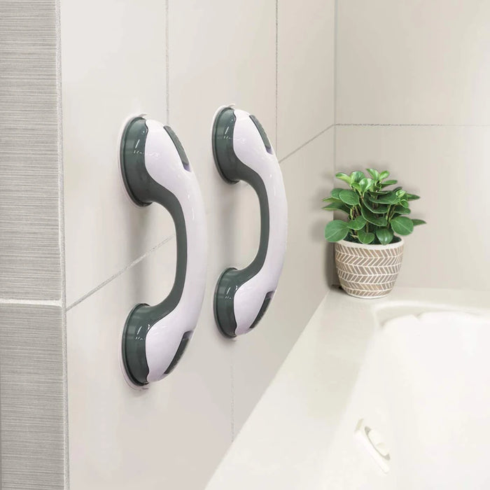 Nuove maniglie per doccia Maniglioni Ultra Grip Ventose di sicurezza a doppio bloccaggio Maniglia ausente Supporto antiscivolo per WC Bagno