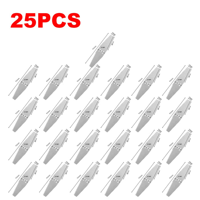 1-50PCS Sostituzione del tosaerba Lama in acciaio Metallo Erba String Trimmer Testa Palmare Rasaerba Raccordi Casa Giardino Utensili elettrici