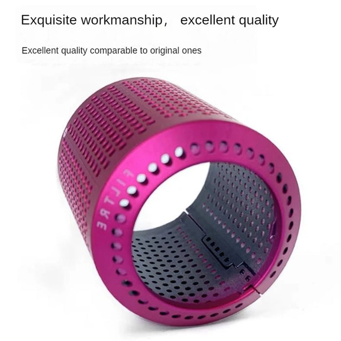 Coperchio filtro esterno per asciugacapelli Dyson HD01 HD03 HD07 HD08 filtro antipolvere filtro rete parte apertura Design