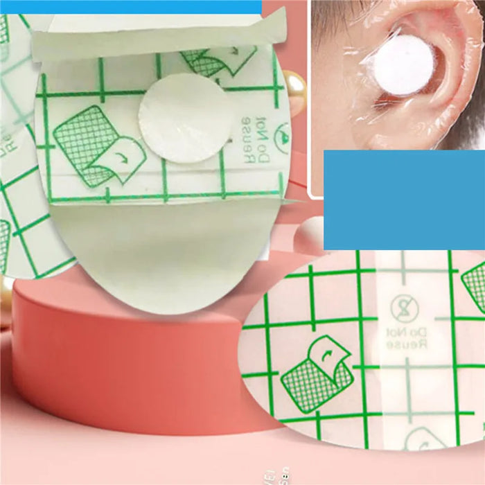 20 pezzi di plastica impermeabile per bambini protezione per le orecchie tappi di copertura per il nuoto salone di parrucchiere protezione per scudo colorante strumento per cuffia da doccia