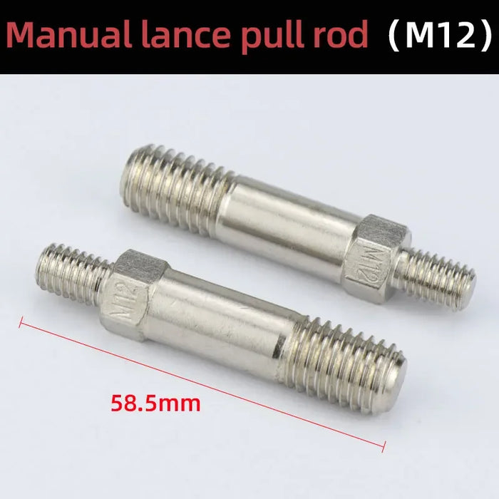 HIFESON Mano Rivetto Dado Pistola Parte Manuale Filettato Rivetto Testa Viti di Ricambio Tirare Asta Per BT-606 605 607 M3 M4 M5 M6 M8 M10 M12