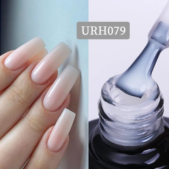 UR SUGAR 7.5ml Gel per unghie con estensione acrilica Costruzione rapida Smalto gel rosa trasparente Punte per unghie Estensione gel per unghie Nail Art Soak Off