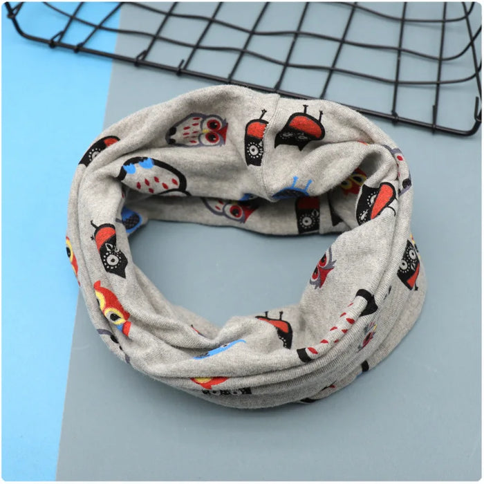 Nuovo autunno inverno bambini sciarpa di cotone LIC bambini bambino sciarpa al collo ragazzi ragazze sciarpe bambino collare caldo O anello fazzoletto da collo magico
