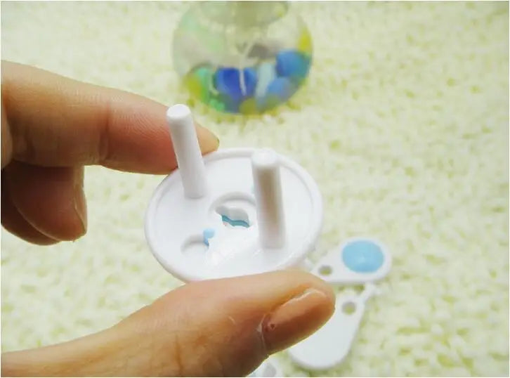 Protezione 6 pezzi Russo UE Europeo Euro sicurezza Presa elettrica per bambini Presa di corrente Copertura per blocco sicuro bifase Sicurezza per bambini