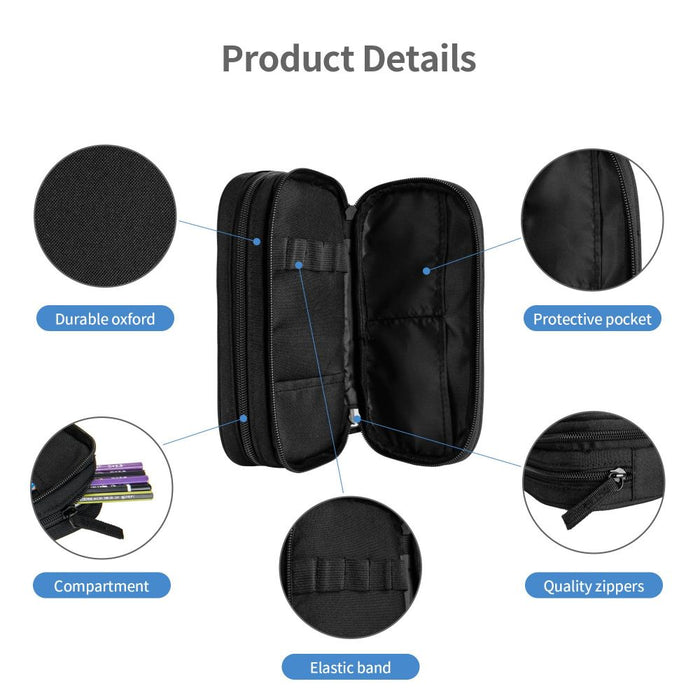 The Great Hashiras Of Demon Slayer Pencil Case Classic Pen Bags studente Large Storage studenti regali per la scuola Pencilcases