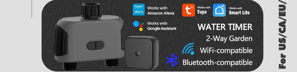 MUCIAKIE 50M-5M Sistema di irrigazione a goccia fai-da-te Irrigazione automatica Tubo da giardino Micro Kit di irrigazione a goccia con gocciolatori regolabili