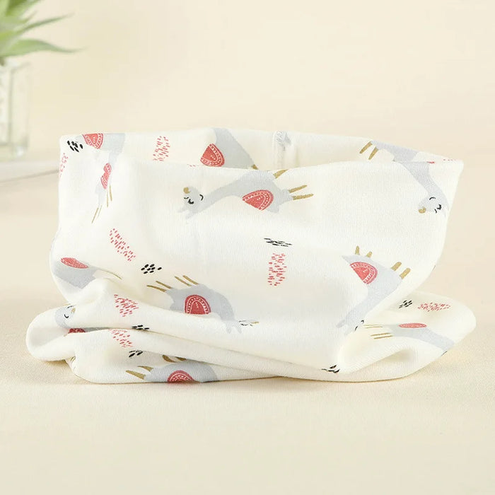 2024 Nuova Primavera Autunno Bambini Sciarpa Moda Bambini Bambino Sciarpa di cotone Ragazzi Ragazze O Ring Sciarpa Bambini Collare Bambino Sciarpa al collo