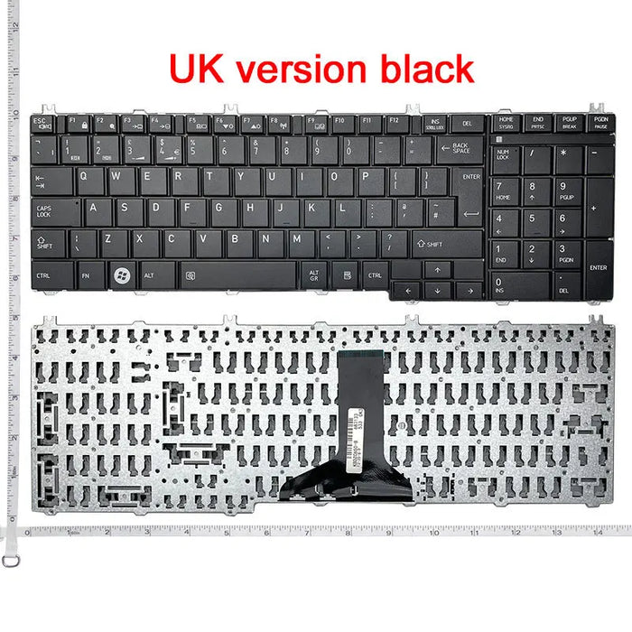 US/BE/tastiera Per Toshiba Satellite L670 L670D L675 L675D C660 C660D C655 L655D C650 C650D L650 C670 L750 L750D