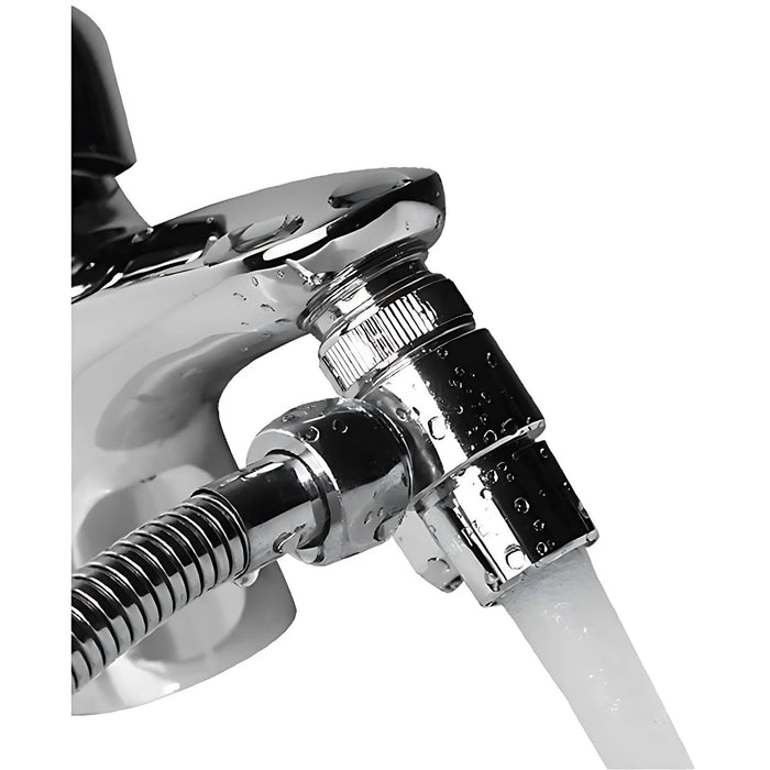 Valvola deviatrice del rubinetto, valvola deviatrice a 3 vie per doccia a mano, Splitter per rubinetto del lavandino per cucina e bagno