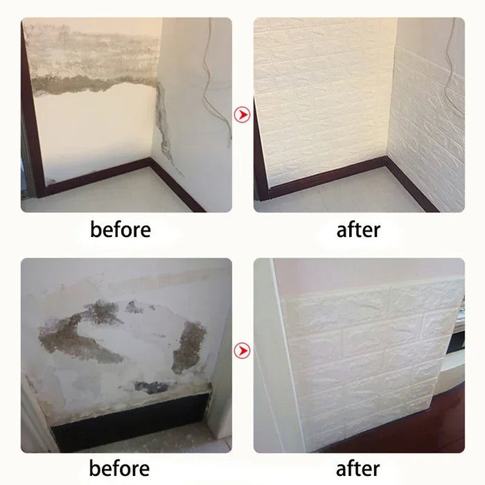 70cm * 2m 3D Soft Foam Brick Wallpaper Sticker Roll fai da te autoadesivo soggiorno casa cucina bagno carta da parati decorativa