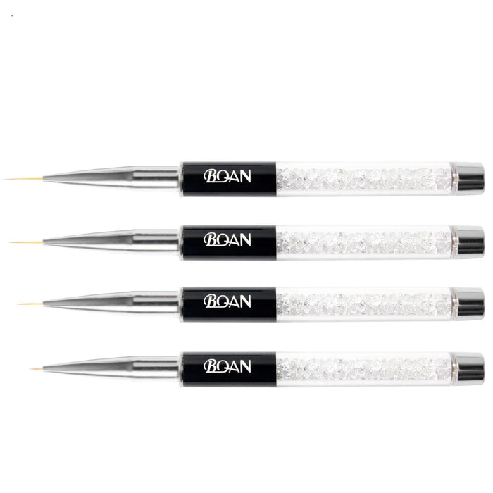 BQAN Professionale 5mm/7mm/9mm Pennello per unghie Disegna a mano Suggerimenti Disegno Linea Pittura Penna Strumenti Manicure Unghie artistiche Pennello Decorazione
