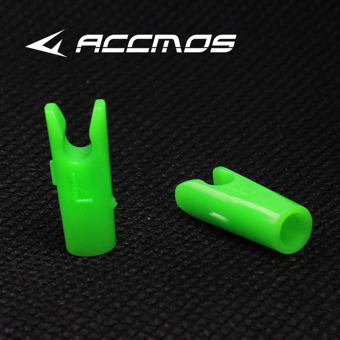60 pz FAI DA TE In Plastica Freccia Spille Nocks Formato L E Taglia S Per ID4.2mm ID6.2mm 3.2mm Freccia Albero Tiro Con Arco accessorio