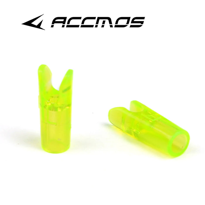 60 pz FAI DA TE In Plastica Freccia Spille Nocks Formato L E Taglia S Per ID4.2mm ID6.2mm 3.2mm Freccia Albero Tiro Con Arco accessorio