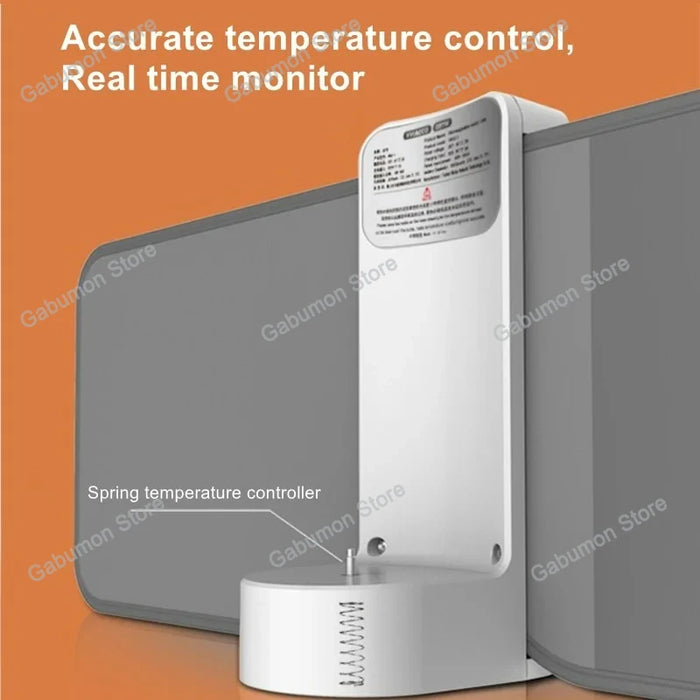 Scaldabiberon ricaricabile Regolazione della temperatura a 6 livelli con display della temperatura Accessori per l'alimentazione del manicotto scaldabiberon