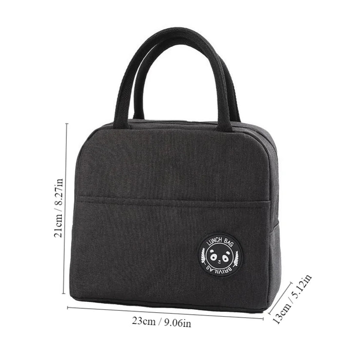 Borsa per il pranzo isolata Borsa Bento isolante Borsa per riso in foglio di alluminio Confezione per pasti Borsa per il pranzo Bento per studenti Borsa isolante