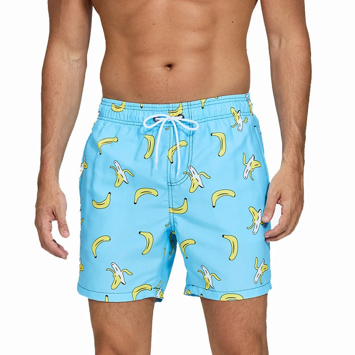 Datifer Marca Pantaloncini da spiaggia Estate Quick Dry Mens Board Costumi da bagno Uomo Costume da bagno Surf Costumi da bagno Uomo Atletico Corsa Pantaloni da palestra