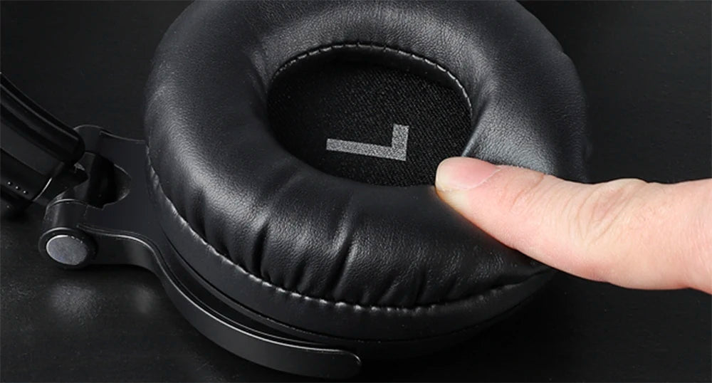 Oneodio Pro-C Cuffie wireless Bluetooth con microfono 110 ore ad alta risoluzione sopra l'orecchio Auricolare Bluetooth 5.2 per telefono PC Sport