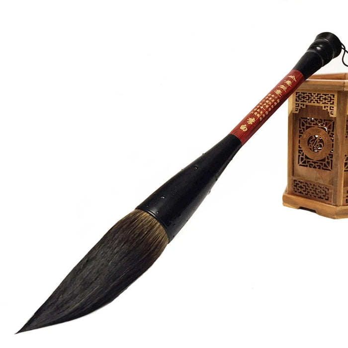Pennello per calligrafia cinese Penna a secchiello grande Disti Pennello a forma di tramoggia Pennello per pittura tradizionale cinese