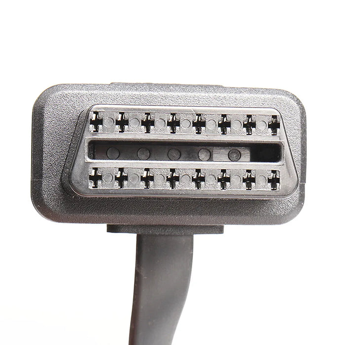 OBD2 16Pin Maschio Connettore Per ELM327 Adattatore di Estensione Cavo OBD OBDII EOBD ODB2 16 Pin OBD 2 Adattatore di Apertura Cavo Femmina