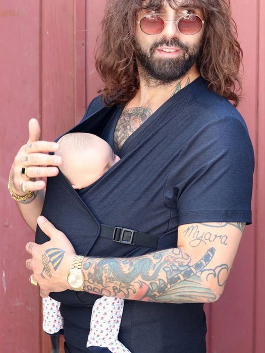 Donna incinta Top Sicurezza del bambino Canguro Tasca Carrier Vestiti di cotone Estate Madre Padre Babysitting Alimentazione Genitorialità T Shir