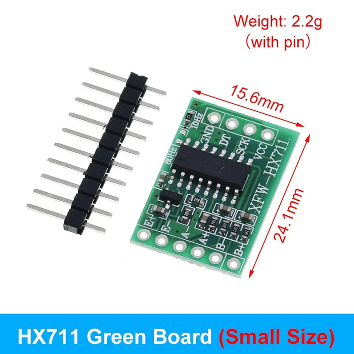 Cella di carico TZT 1KG 5KG 10KG 20KG HX711 Modulo AD Sensore di peso Bilancia elettronica Sensore di pressione di pesatura in lega di alluminio