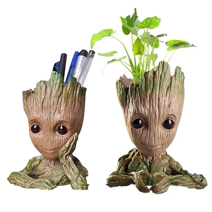 Decorazione della casa Artigianato Modello in miniatura Ufficio Desktop Display Cartoon Groot Figurine Artigianato Decor Albero Uomo Ornamento 5CM
