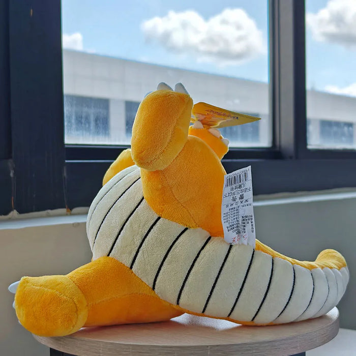 Pokemon Peluche Kawaii Dragonite Cartoon e bambole di peluche carine Cuscino di tiro Regalo di compleanno per bambini Amici Ragazzi Decorazione della casa