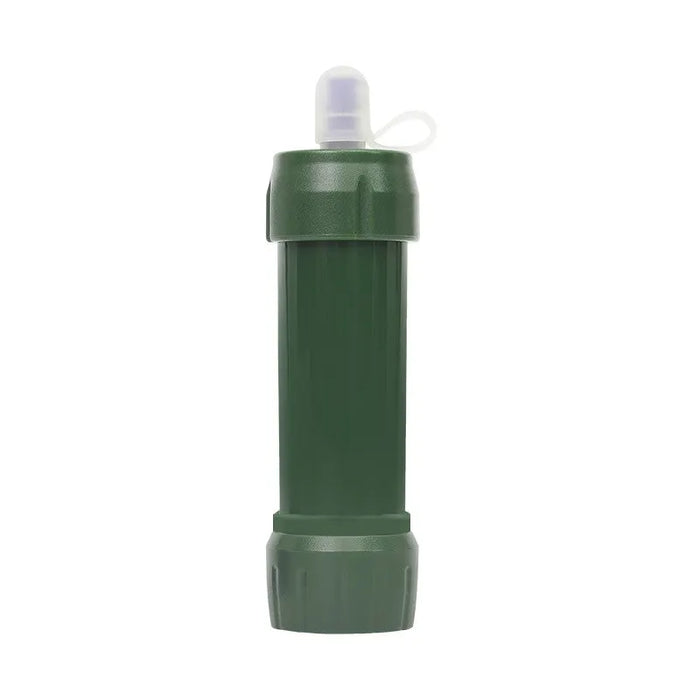 1pc Outdoor Mini Camping purificazione filtro per l'acqua Straw TUP borsa per l'acqua in fibra di carbonio per la sopravvivenza o forniture di emergenza