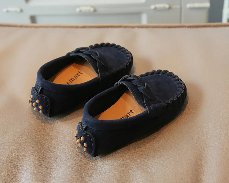 JGVIKOTO Ragazzi Ragazze Scarpe Moda Morbide Mocassini per bambini Appartamenti per bambini Scarpe da barca casual Mocassini da sposa per bambini Scarpe in pelle