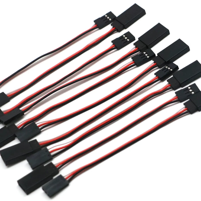 10 pz/lotto 10cm 15CM 30CM 50CM 100CM cavo di prolunga Servo RC cavo 150mm cavo JR all'ingrosso